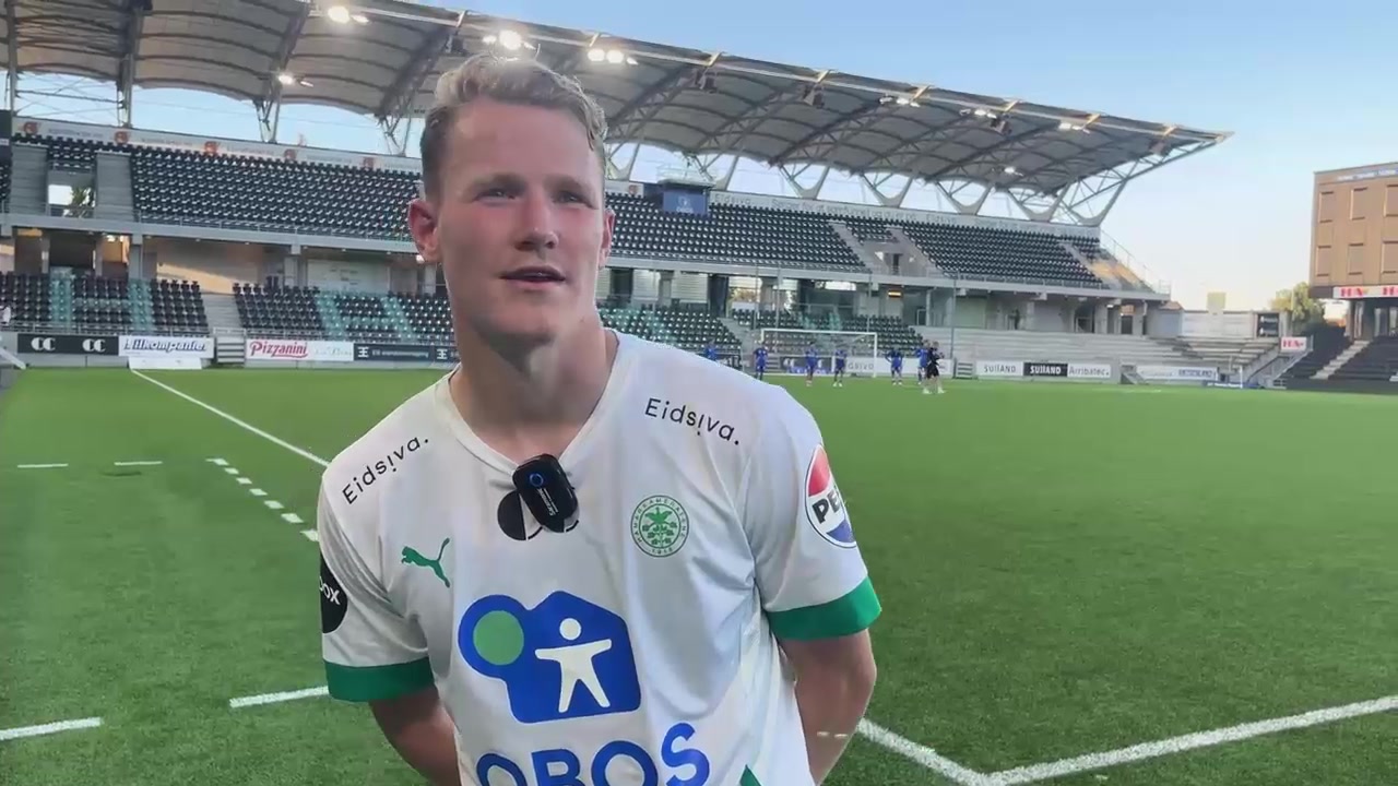 Vegard Kongsro etter SF-kampen